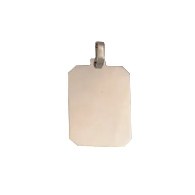 Pingente de Ouro com foto gravada / Fotograva??o Colorida 19 mm x 14.2 mm - Imagem 3